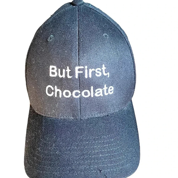 Lids Other - Lids Hat Cap But First Chocolate Breakthrough Champion Flexfit Unisex Adult L-XL